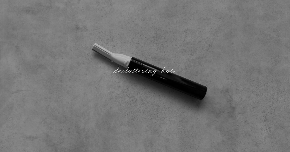 decluttering-hair